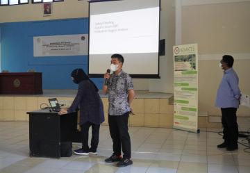 Health and safety training by NZMATES' Field Coordinator, Munawir
