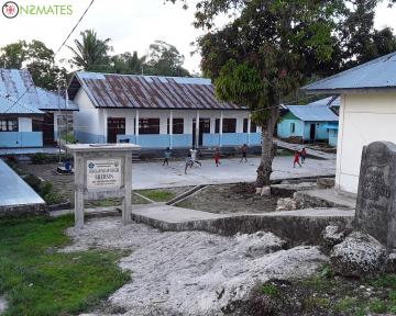 Elementary school in Erersin Village.